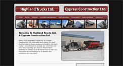 Desktop Screenshot of highlandtruckparts.com